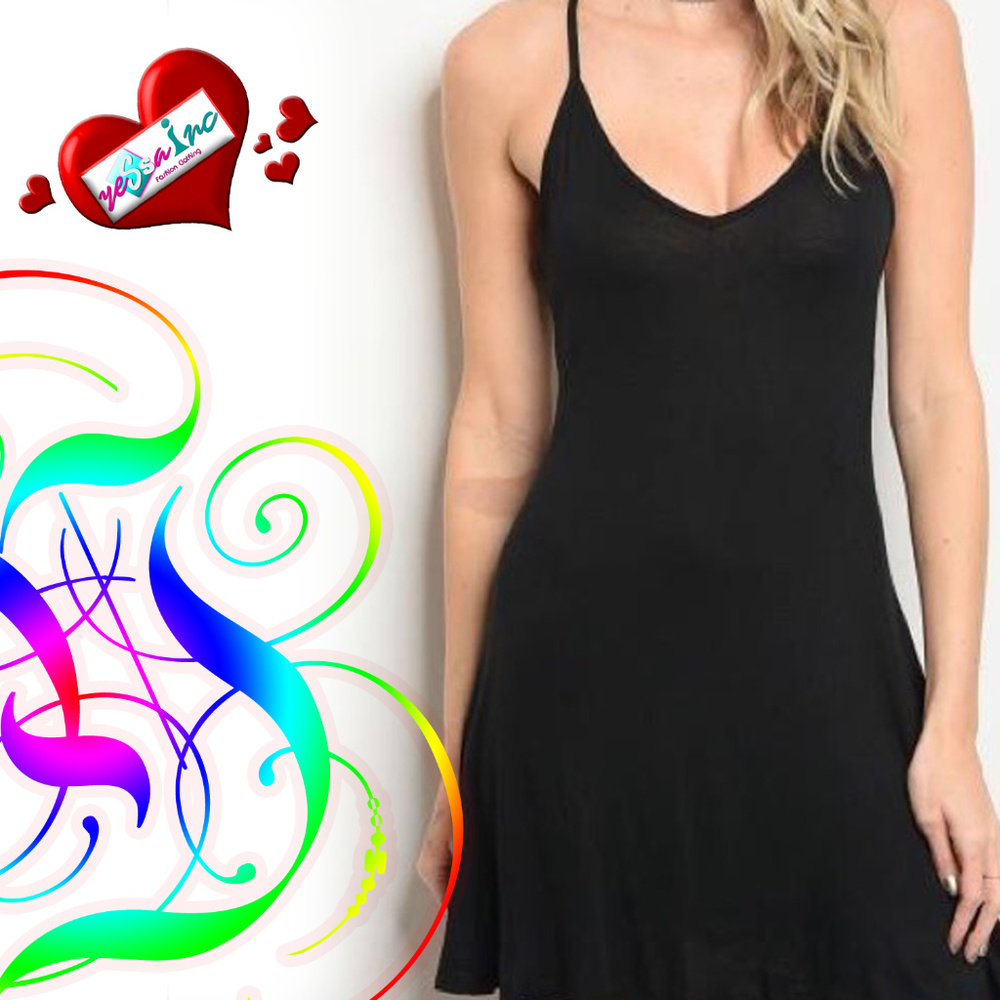 POPULAR BASICS SHEER BLACK DRESS @LAST ONE - Picture 2 of 3